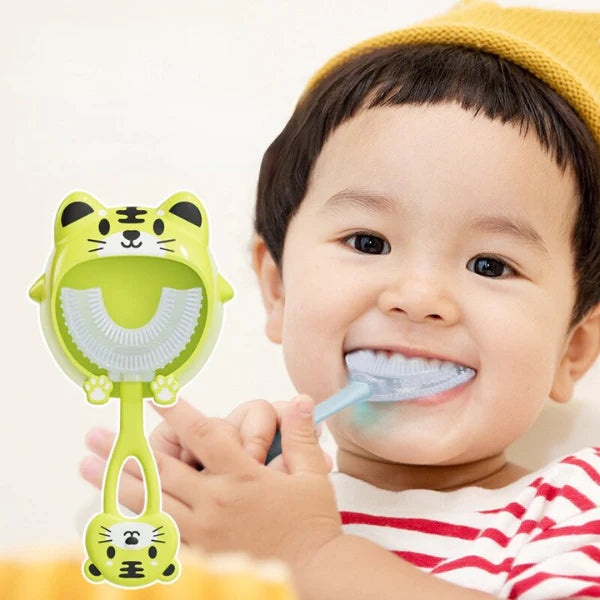 Cepillo Dientes Infantil Silicon Forma U